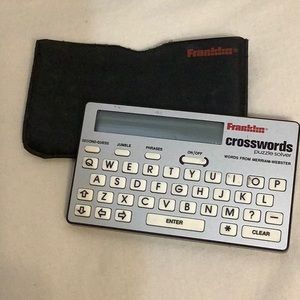 Franklin crossword puzzle finder